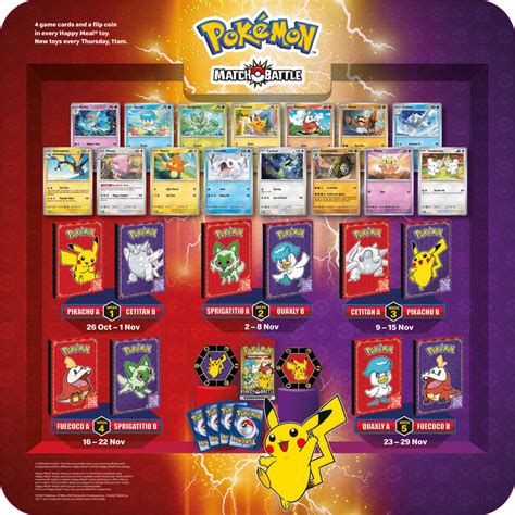 McDonald's Pokémon Cards & Pikachu Happy Meal In Singapore - where to buy pokemon cards in singapore