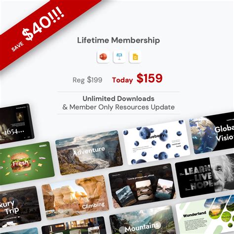 Membership Plan - Original and High Quality PowerPoint Templates