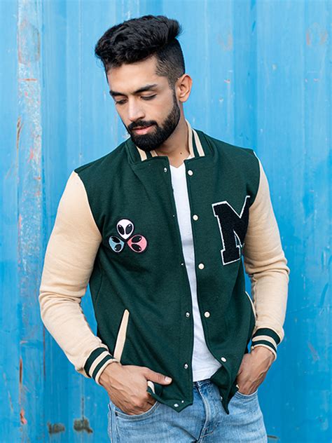 Buy Alien M Varsity Jacket Online | Tistabene