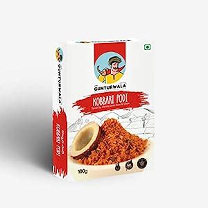 Gunturwala Kobbari Podi 100 grams : Amazon.in: Grocery & Gourmet Foods