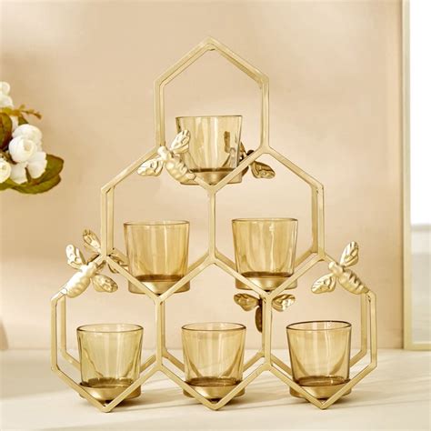 Buy Corsica Fiesta Glass Multi Tiered Votive Holders from Corsica by ...