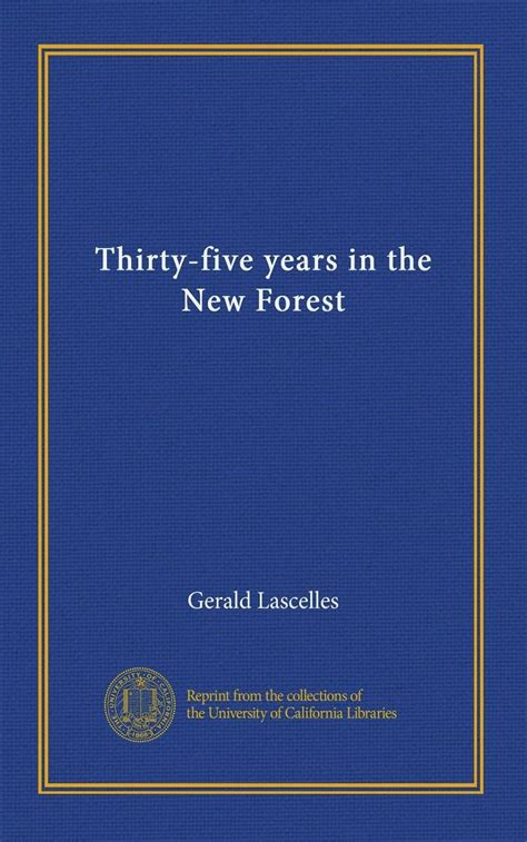 Thirty-five years in the New Forest : Amazon.in: Books