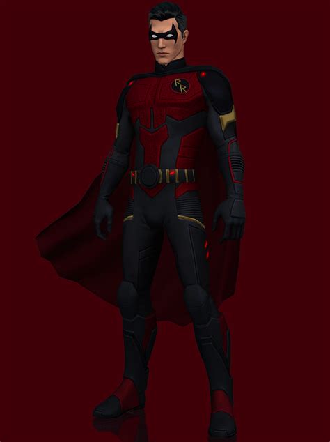 Red Robin by grazekai | Batman arkham knight robin, Batman comic art ...