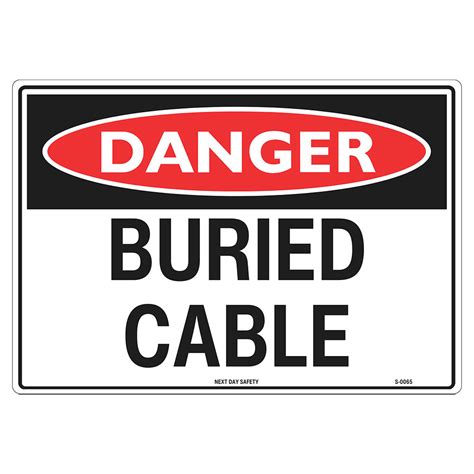 Image result for Check for Cable Damage Signage