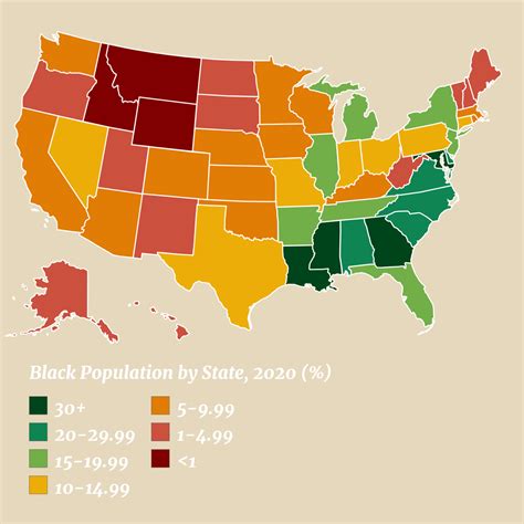 Top 10 States Black Population at Jacqueline Arnold blog