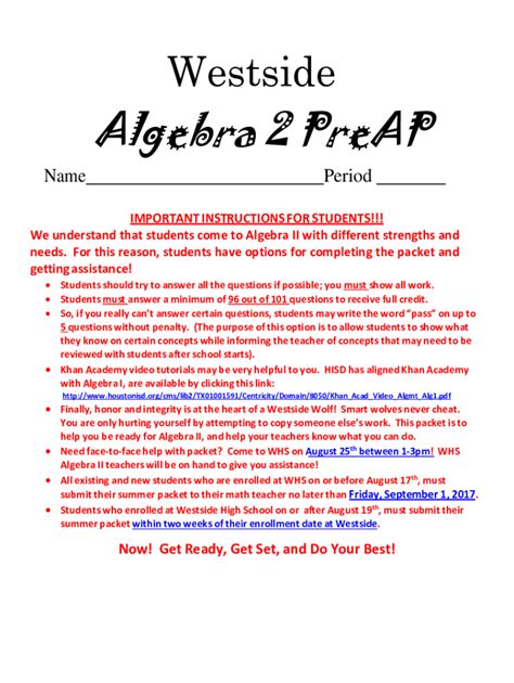 Fillable Online High School Math Pathways - Ohio Department of ...