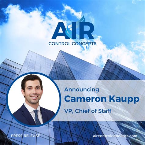 AIR Control Concepts on LinkedIn: AIR Control Concepts Welcomes Cameron ...
