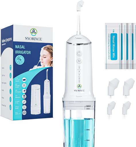 Amazon.com : SNORINCE Nasal Irrigation System for Sinus Relief ...