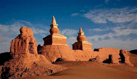 内蒙古黑水城：古丝绸之路最宏大的古城遗址_视觉_中国_城墙
