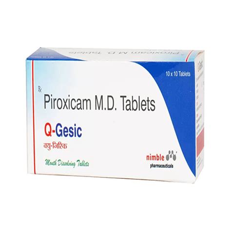 Q-Gesic Tablets Nimble Pharmaceuticals