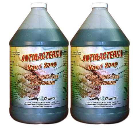 Amazon.com : Quality Chemical Antibacterial Liquid Hand Soap Refill ...