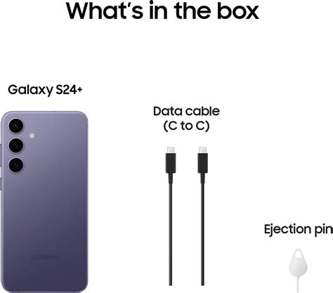 SAMSUNG Galaxy S24+ Plus 5g SM-S926B/DS 256GB 12GB India | Ubuy