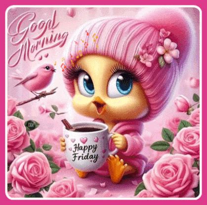 Good Morning Happy Friday GIF - Good morning Happy Friday - Discover ...