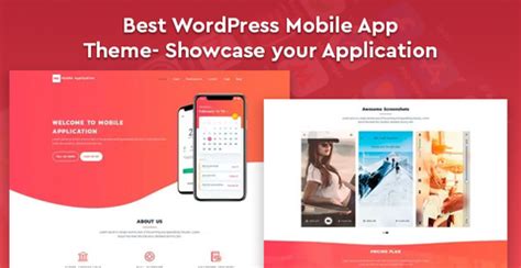 Best WordPress Mobile App Themes- Showcase Your Application