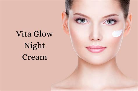 Glutathione Cream for Pigmentation Reduction with Vita Glow Night Cream