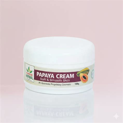 Papaya Cream - 80g – shreeherbals