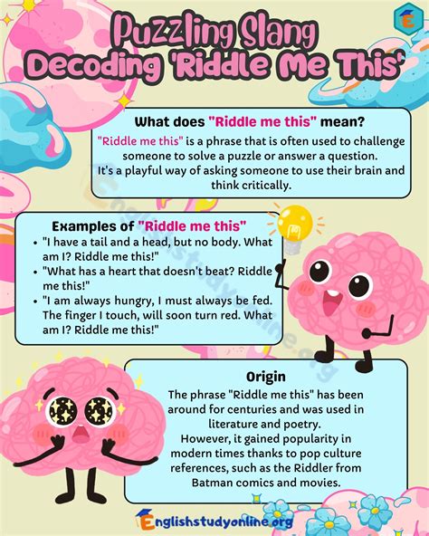 Riddle Me This Meaning: What Does it Mean? - English Study Online