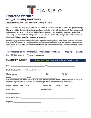 Fillable Online members tasbo 600218 Tracking Fixed Assets - members ...