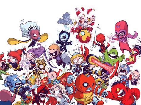 Draw so Cute Marvel Characters 的图像结果