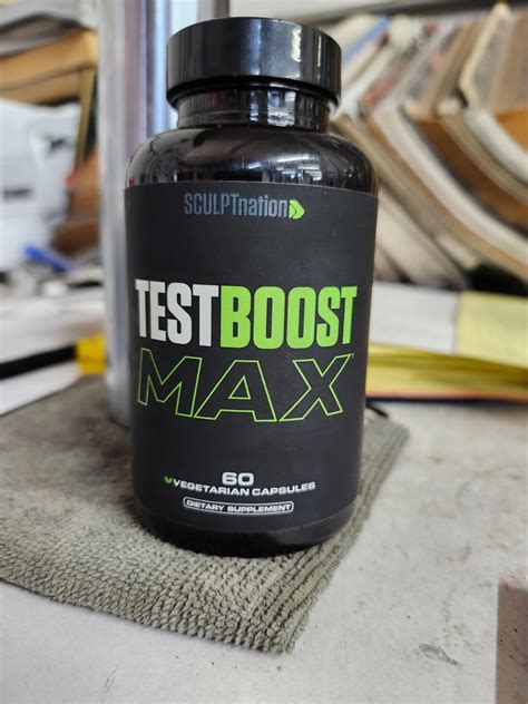 Test Boost Max by Sculpt Nation – Natural Testosterone Supplement for ...