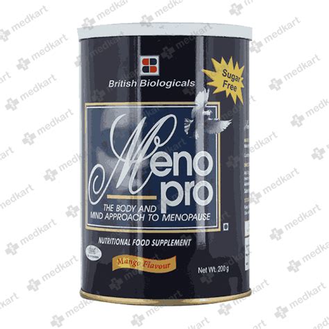 MENOPRO POWDER 200 GM, Price, Composition & Generic Alternatives - Medkart