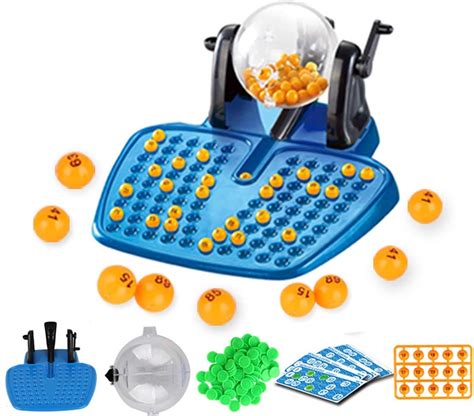 Kot-au Deluxe Bingo Set for Adults - Large Group Game with Cage, 38 ...