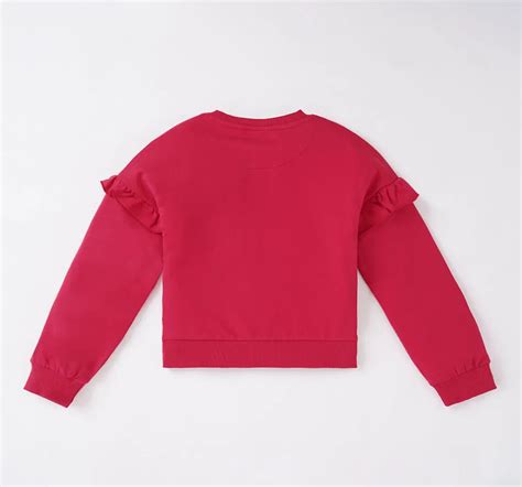Ed-a-Mamma Sustainable Girls Embroidery Sweatshirt