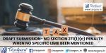 Draft Submission- No Section 271(1)(c) penalty when no specific limb ...