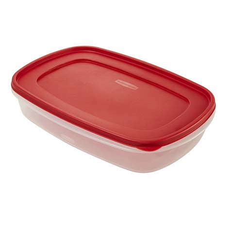 Rubbermaid 2184972 Food Storage Container with Easy-Find Lid, 1.5 ...
