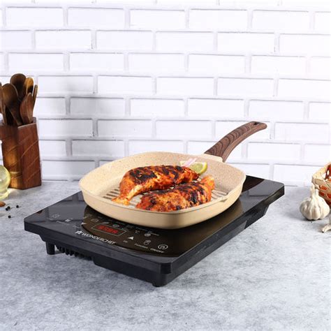 Buy Duralife Die-cast Grill Pan 24cm Online at Best Price – Wonderchef ...