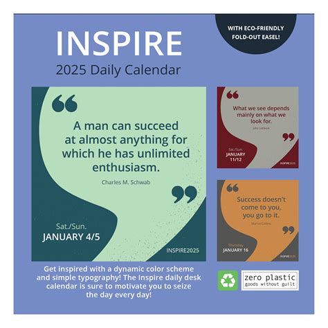 Hardness HRC62.5 Bits TF PUBLISHING 2025 Seize The Day Desktop Calendar ...