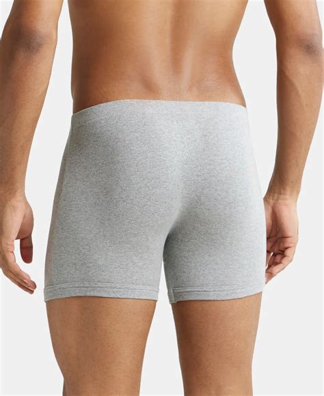 Buy Super Combed Cotton Rib Solid Boxer Brief with Ultrasoft and ...