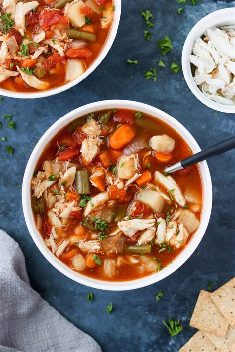 Whole30 Maryland Crab Soup - Mary's Whole Life