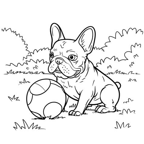 French Bulldog coloring pages - ColoringLib
