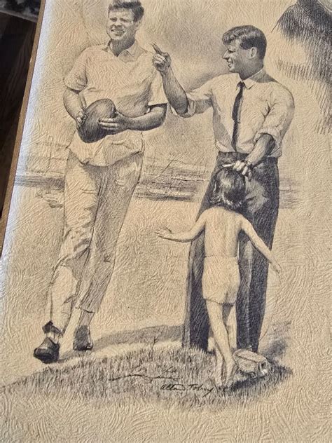 Brothers in Courage lithograph- JFK & RFK by Alton Tobey | #4778033000