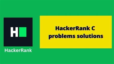 For Loop in C Problem Solution HackerRank 的图像结果
