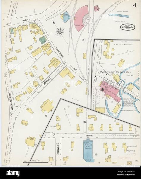 Map of dedham hi-res stock photography and images - Alamy