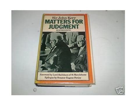 Buy Matters for Judgement: An Autobiography Book Online at Low Prices ...