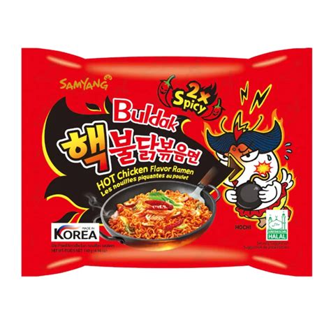 BULDAK Spicy Chicken Hochi | Pawpaw snack