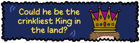 The Crinkly King: A charming and funny children’s picture book rhyming ...