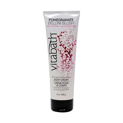 Vitabath Body Cream, Pomegranate Bellini Blush, 8 Fluid Ounce : Amazon ...