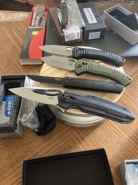 A few from my OK Knives order that arrived today. Only 8 out of 11 ...