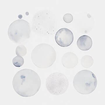 Gray watercolor circles background | Premium AI-generated image