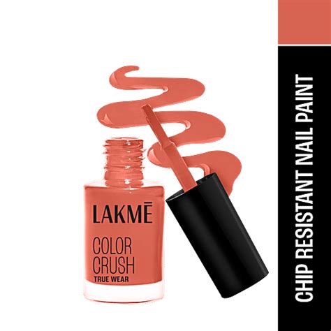 Buy Lakme True Wear Color Crush Nail Paint - Long Lasting & Vibrant ...