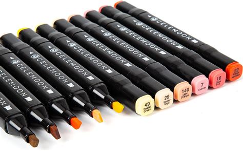 CeleMoon Alcohol Based Marker Pens, Double Tipped Permanent India | Ubuy