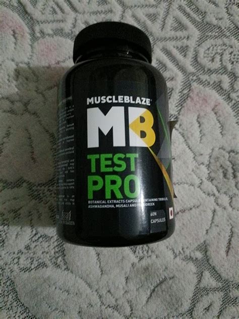MuscleBlaze Test Pro (With Gokshura as Tribulus) - 60 capsules : Amazon ...