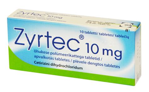 Para Que Sirve Zyrtec 10 Mg at Chastity Dowling blog