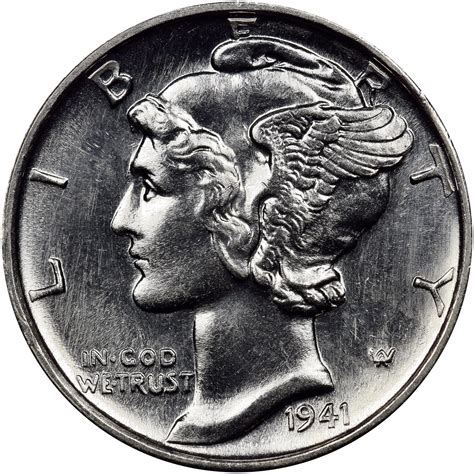 1941 S Mercury Dime Prices | Ungraded, NGC, PCGS Values