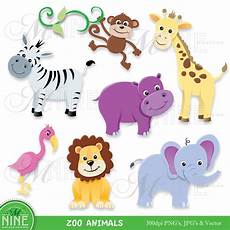 Zoo Animal Clipart by Zoo Animal Clip Zoo Animals Clipart Elephant Zoo Animal Clipart