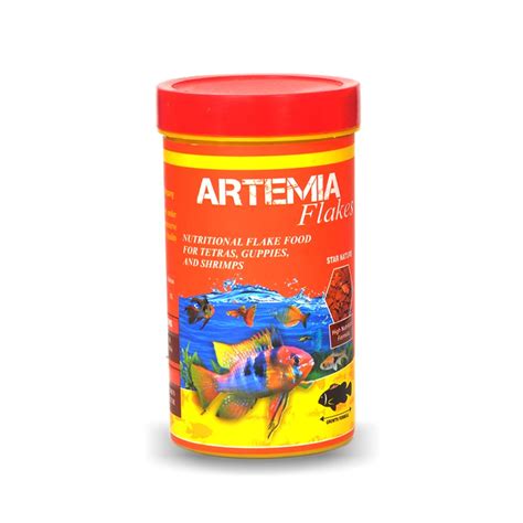 Buy STAR FARMS Artemia Flakes 25Grms / tional Flake Food for Tetras ...